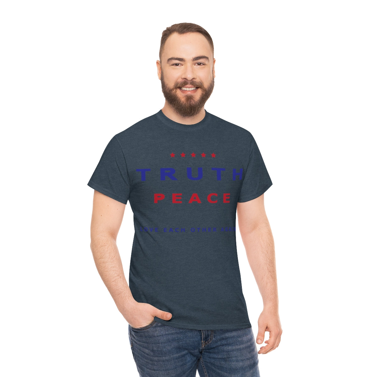 Truth and Peace Unisex Heavy Cotton Tee
