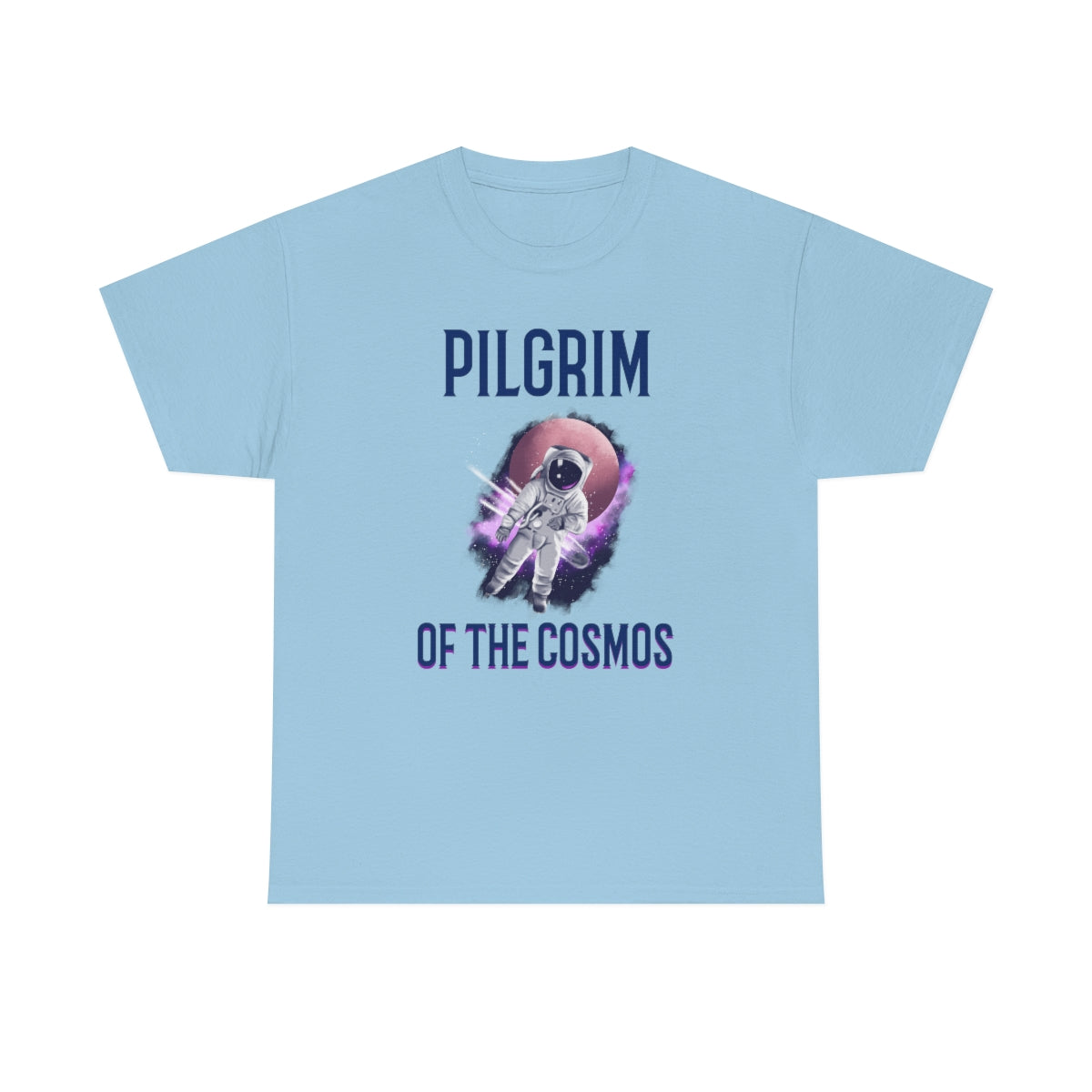 Pilgrim of Cosmos Astronaut Unisex Heavy Cotton Tee