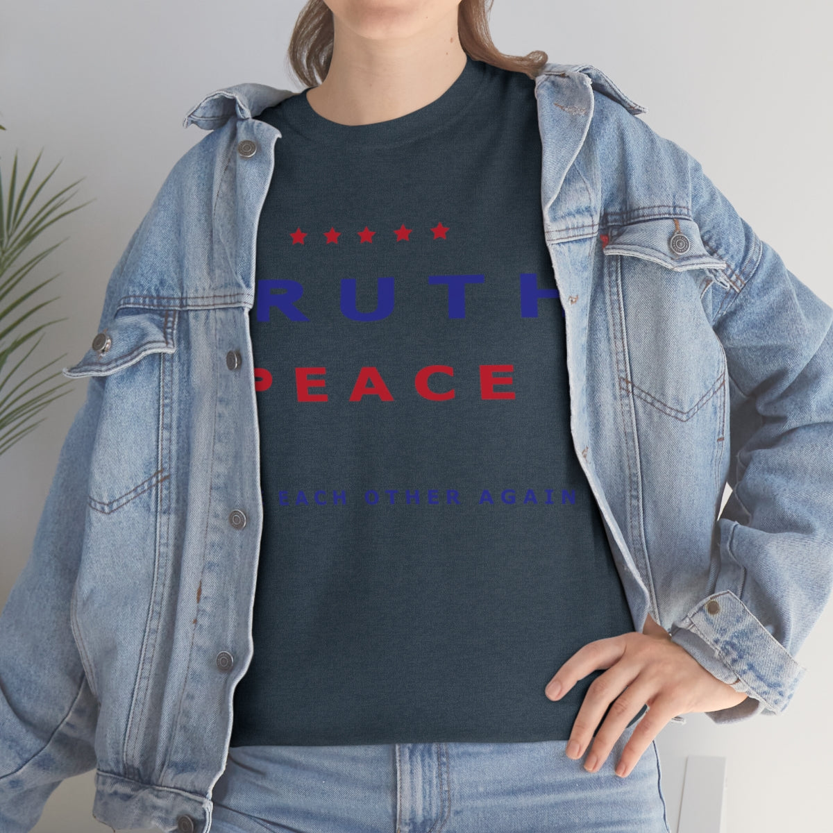 Truth and Peace Unisex Heavy Cotton Tee