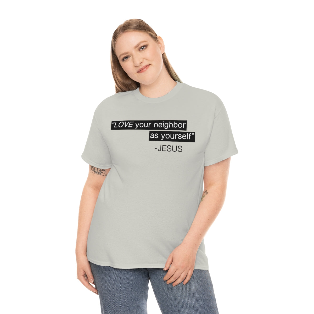 Love Your Neighbor Unisex Heavy Cotton Tee