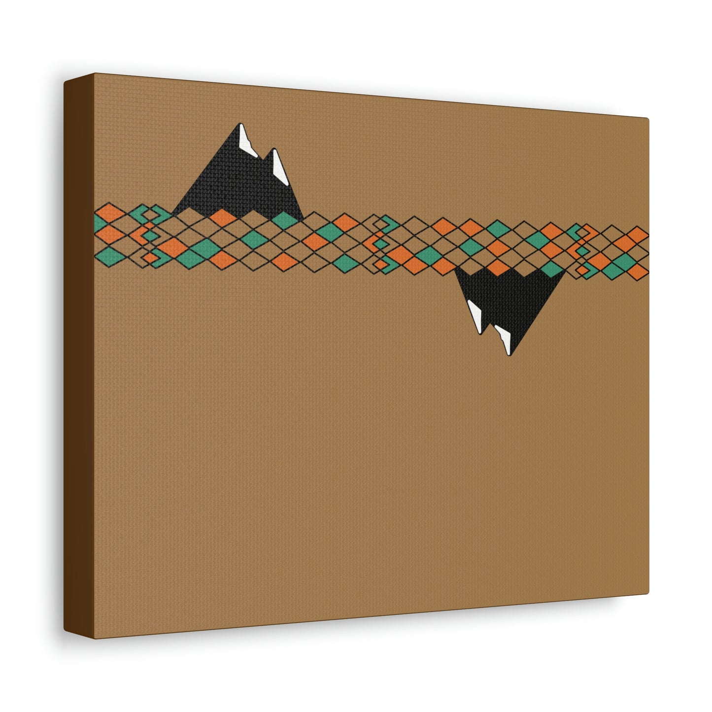 Desert Mountain Satin Canvas, Stretched