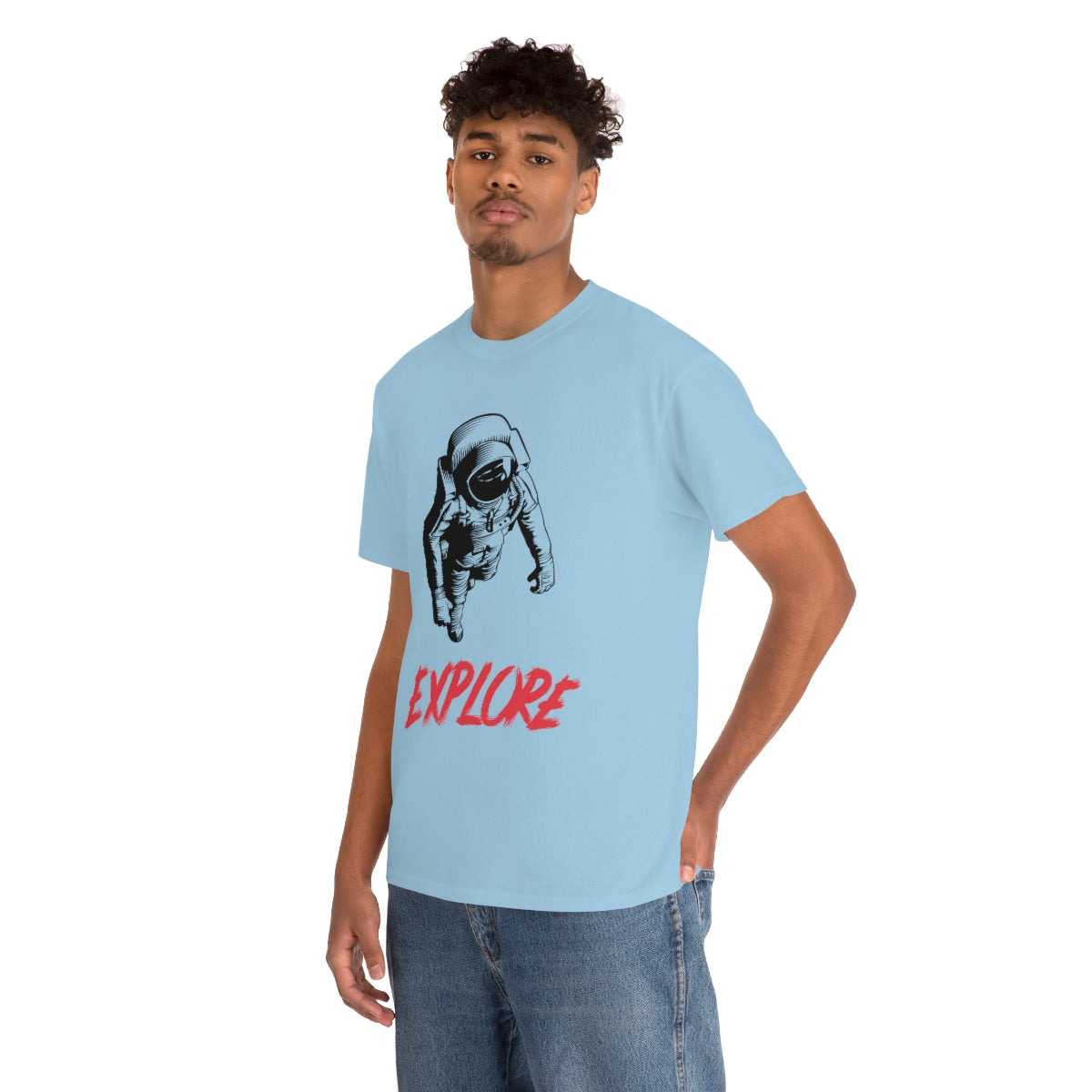 Explore Space Unisex Heavy Cotton Tee