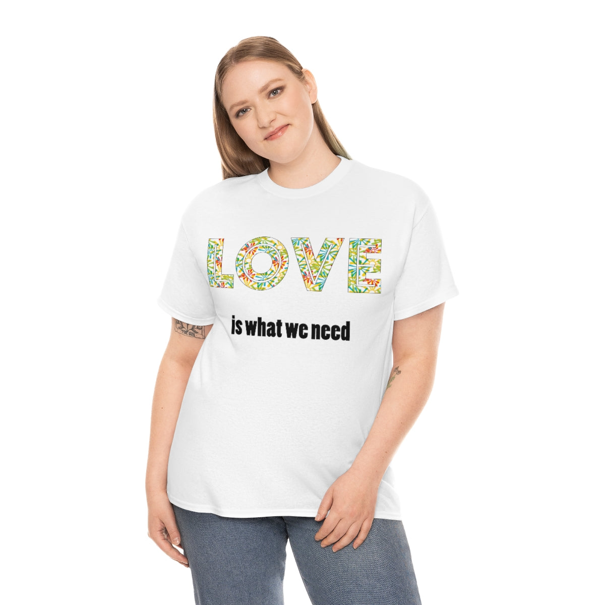Love is What We Need Unisex Heavy Cotton Tee