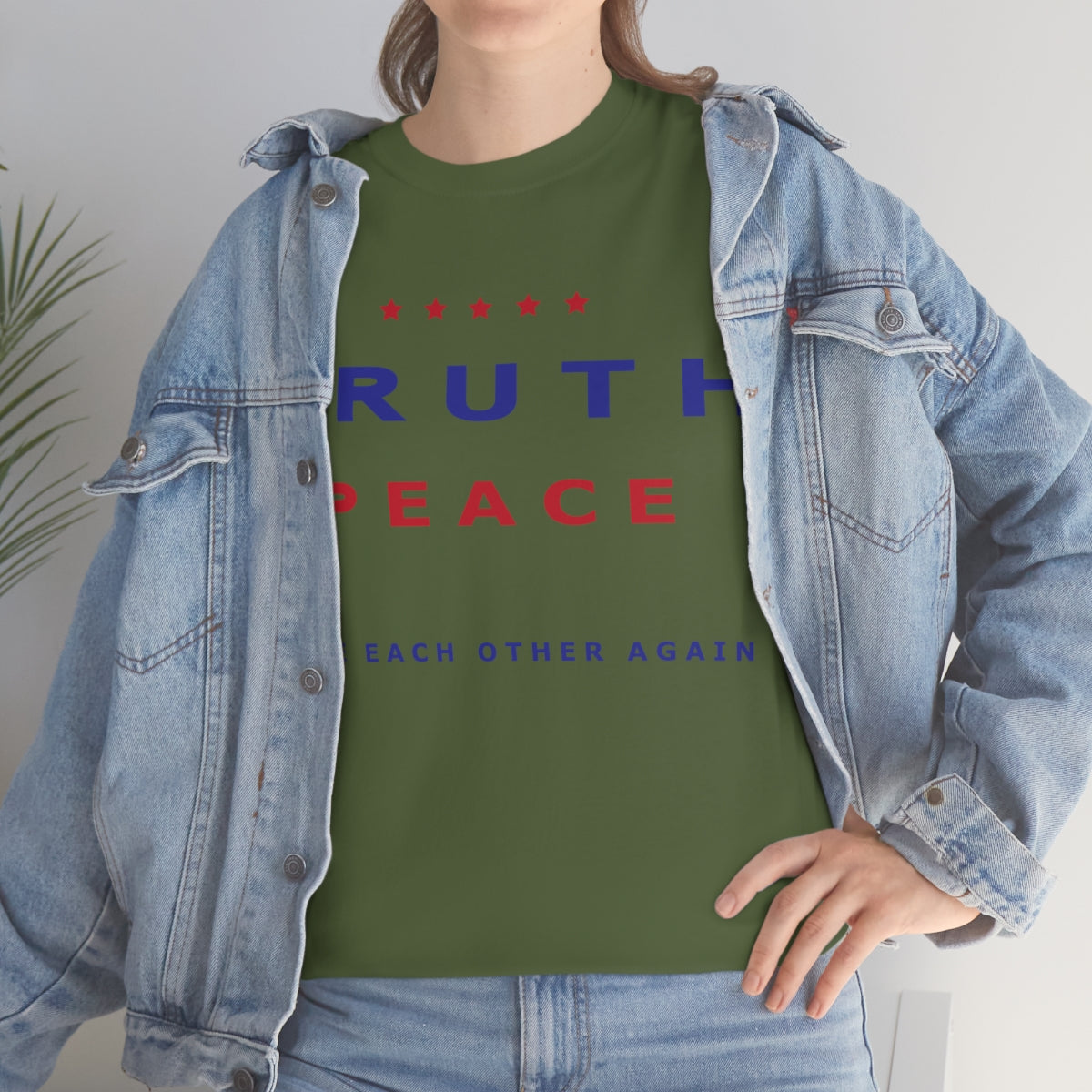 Truth and Peace Unisex Heavy Cotton Tee
