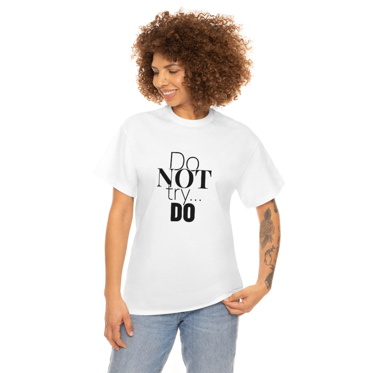 Do NOT Try... DO Unisex Heavy Cotton Tee