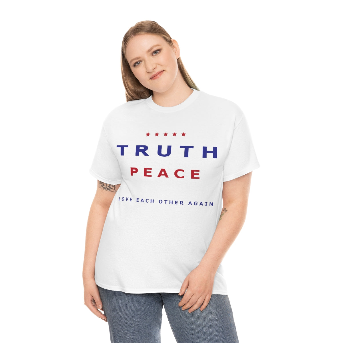 Truth and Peace Unisex Heavy Cotton Tee