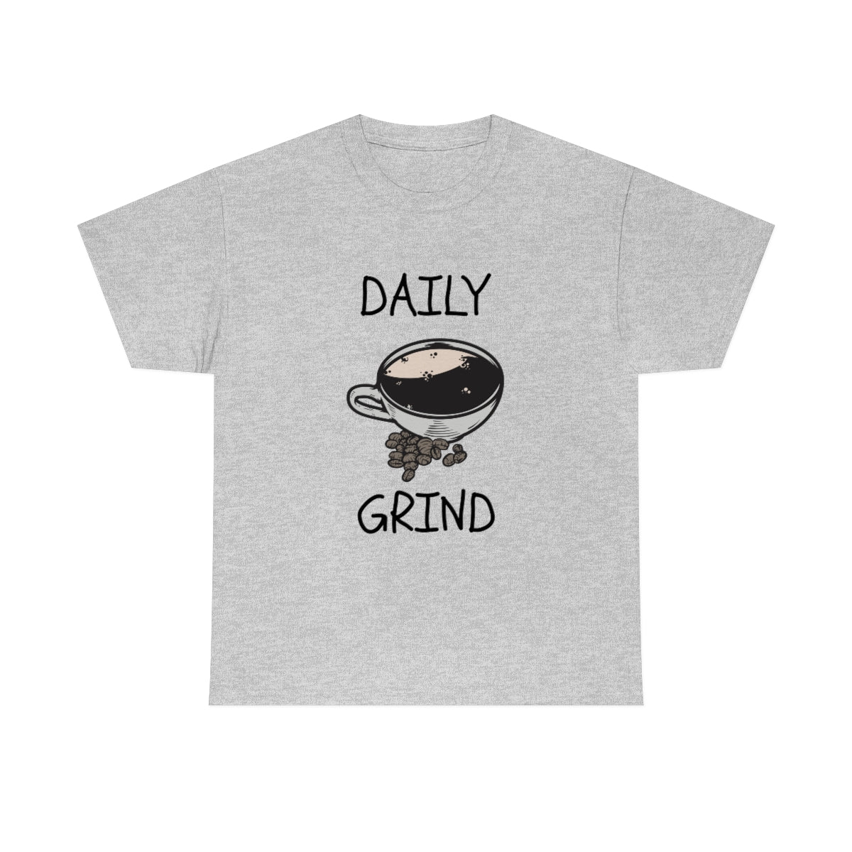 Daily Grind Coffee Unisex Heavy Cotton Tee