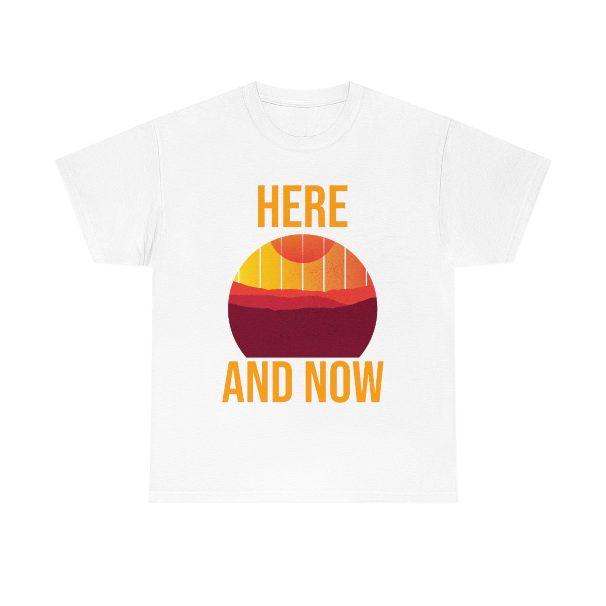 Here And Now Unisex Heavy Cotton Tee