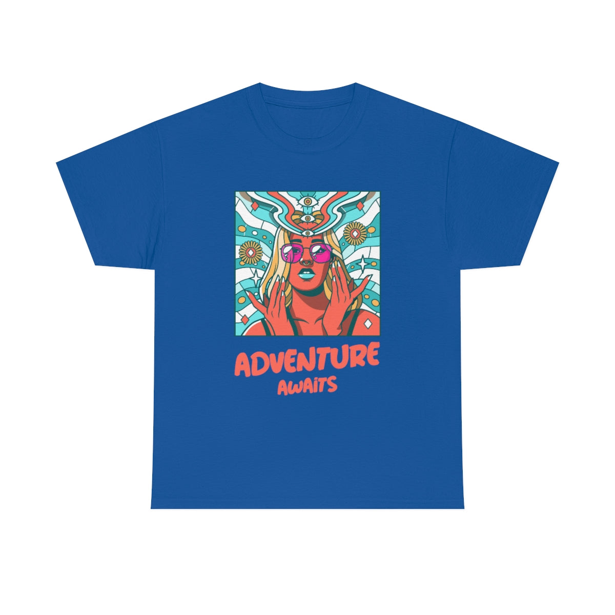 Adventure Awaits Unisex Heavy Cotton Tee