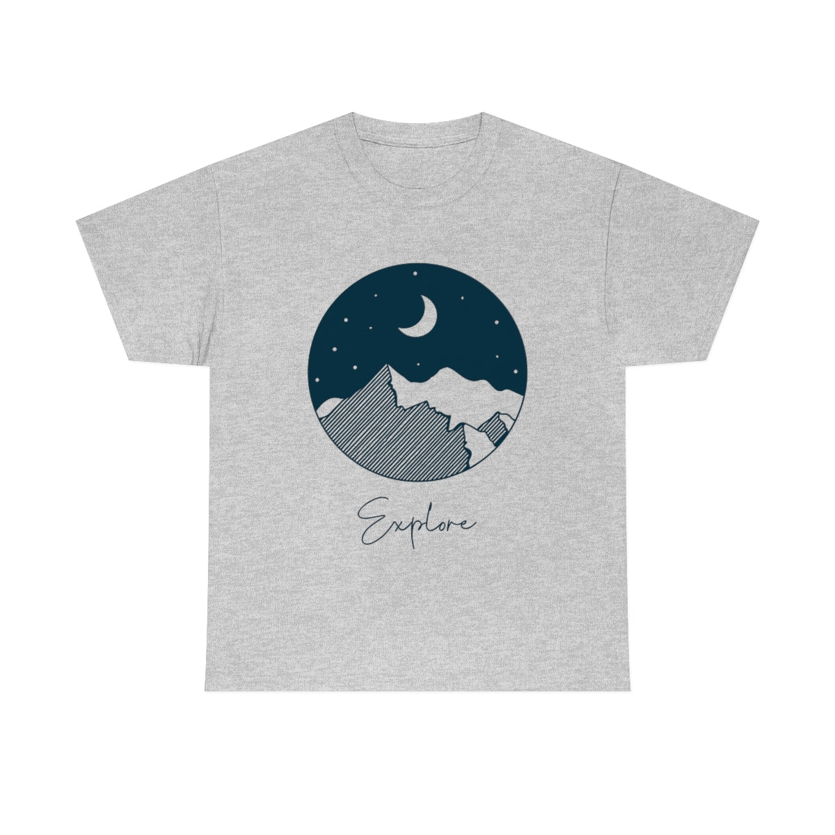 Explore Night Unisex Heavy Cotton Tee