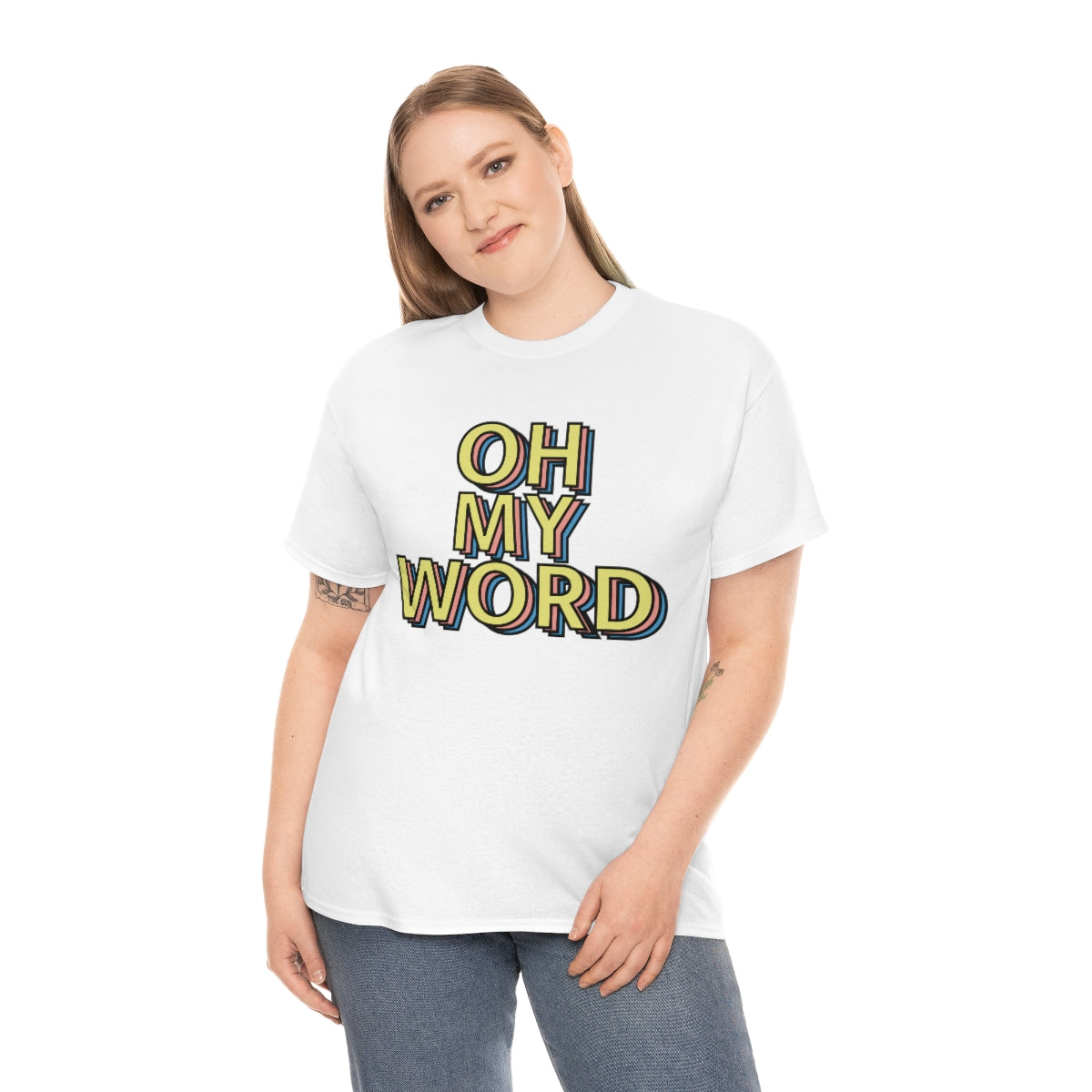 Oh My Word Unisex Heavy Cotton Tee