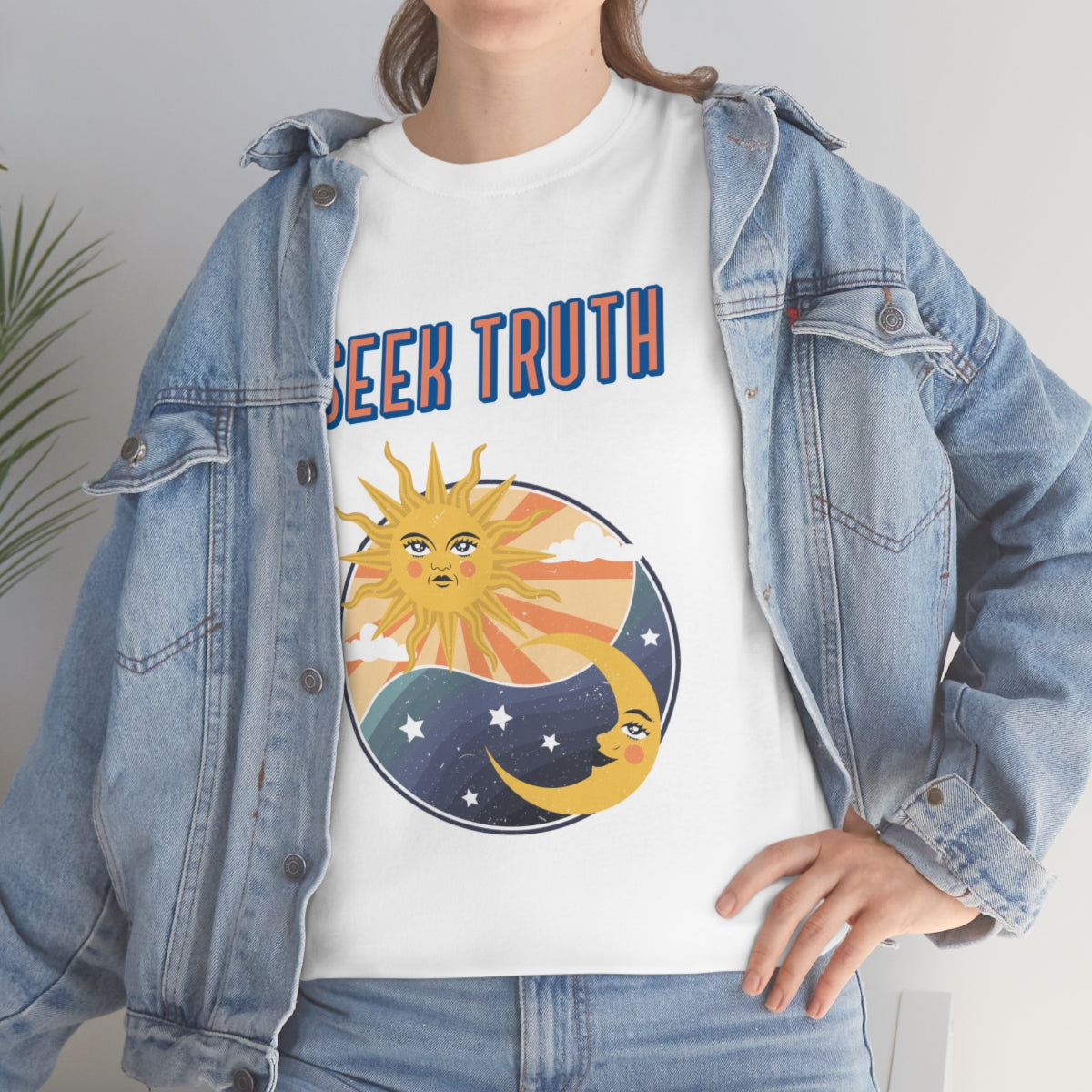 Seek Truth Unisex Heavy Cotton Tee