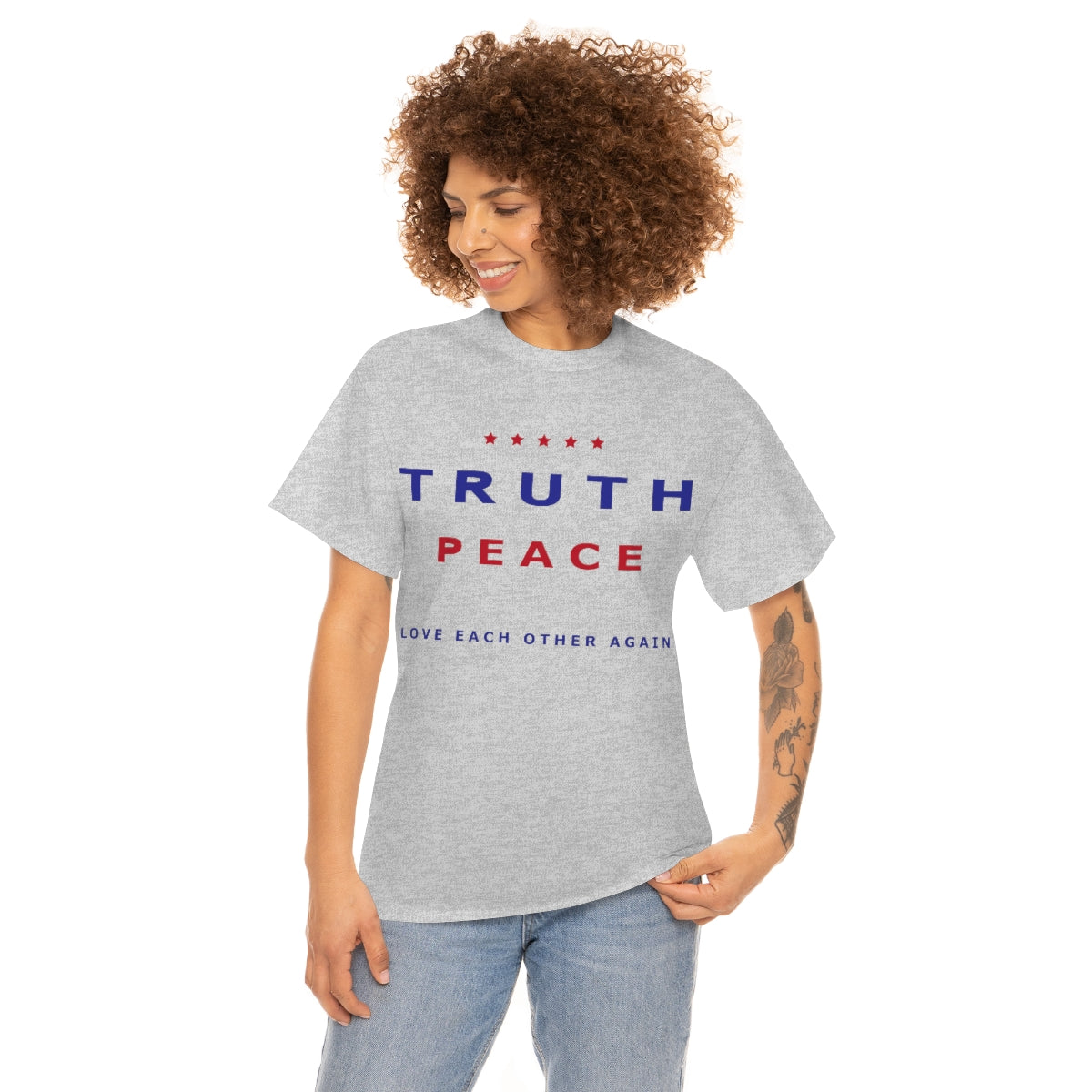 Truth and Peace Unisex Heavy Cotton Tee