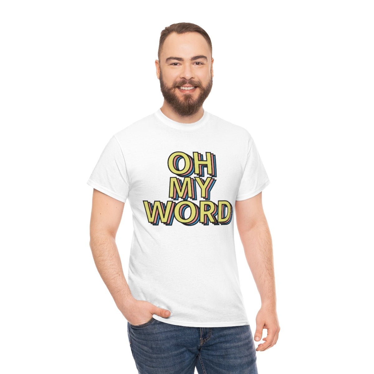 Oh My Word Unisex Heavy Cotton Tee