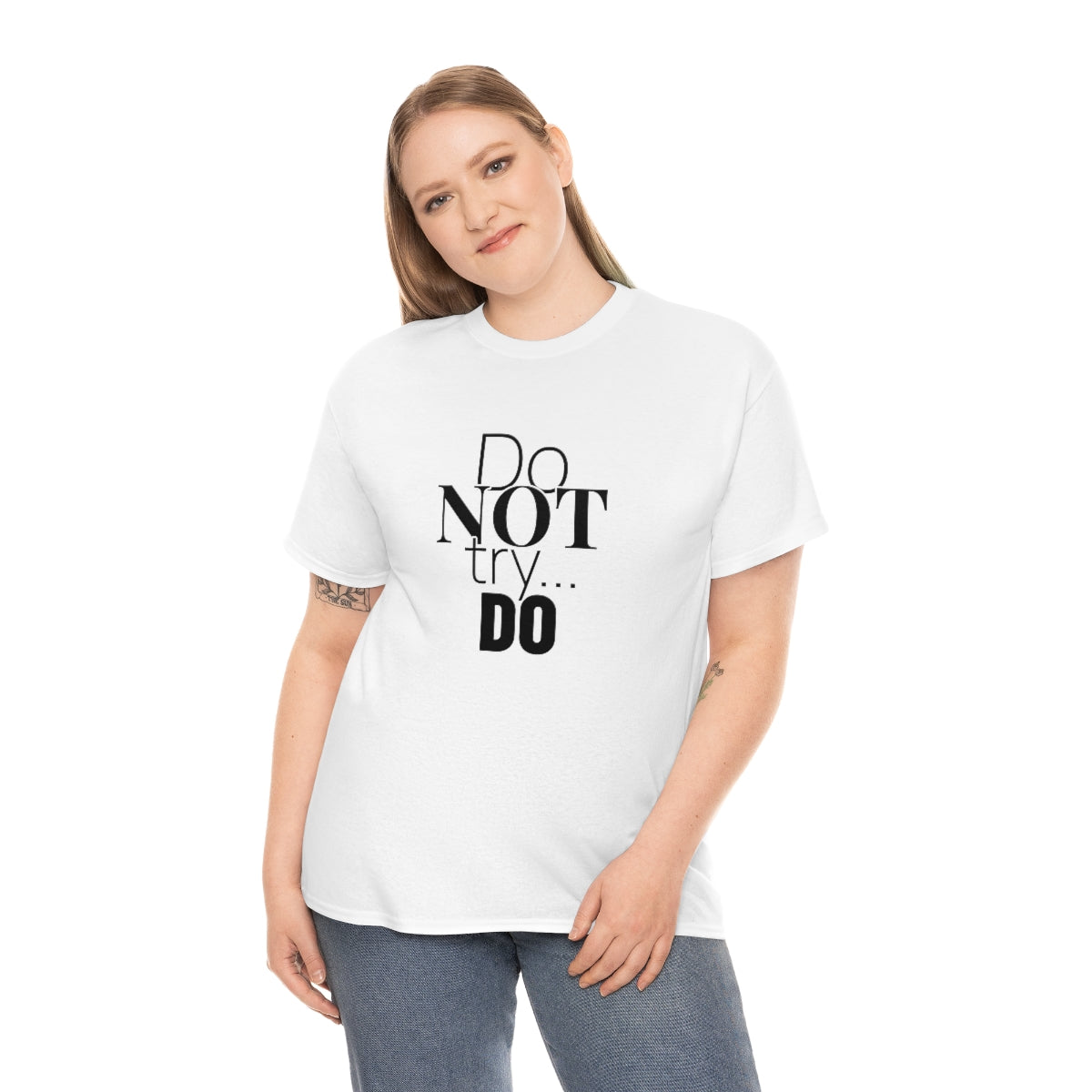 Do NOT Try... DO Unisex Heavy Cotton Tee