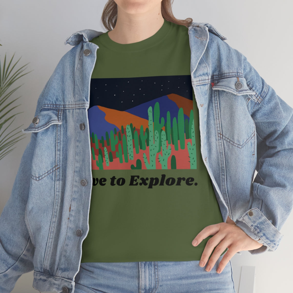 Live to Explore Unisex Heavy Cotton Tee