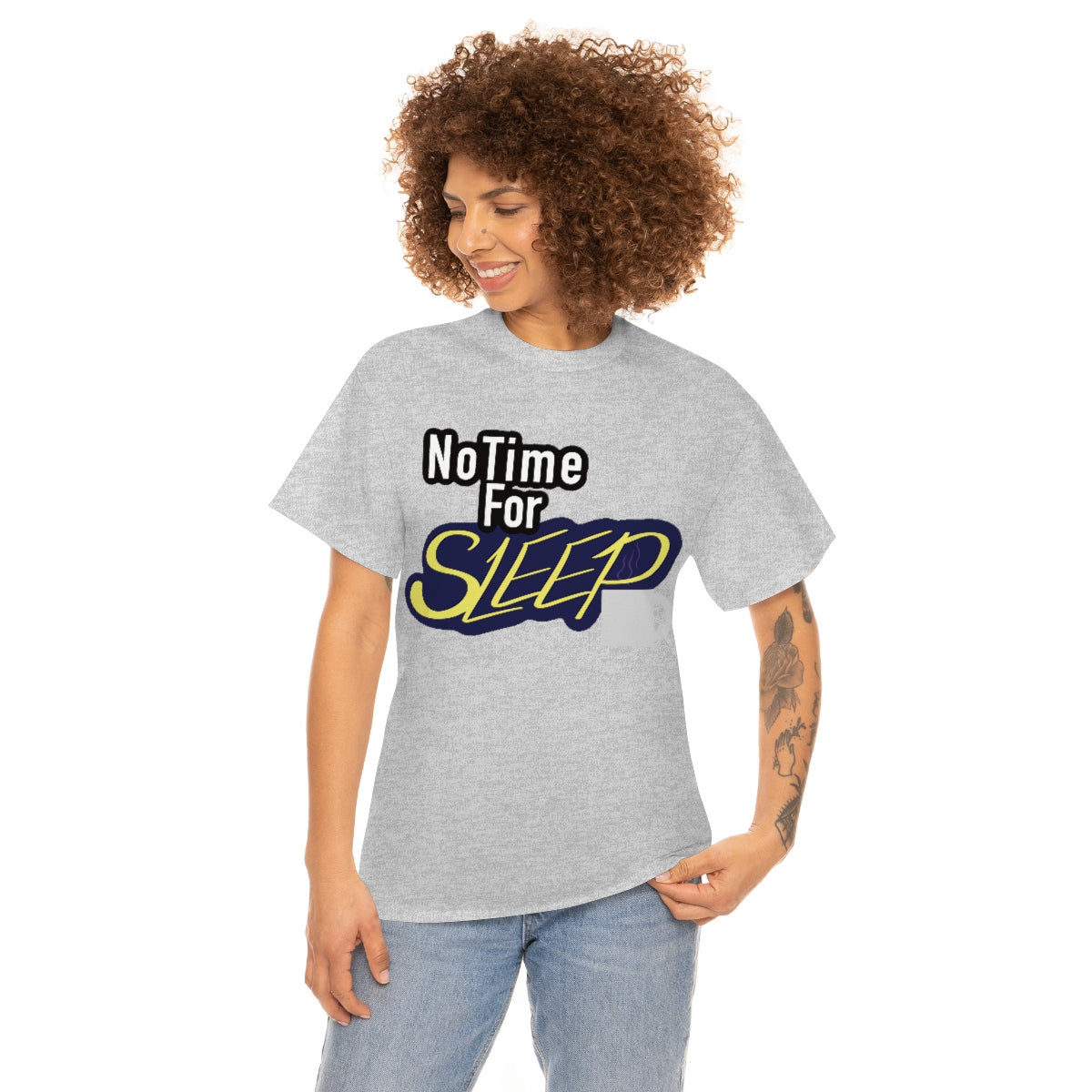 No Time for Sleep Coffee Mug Unisex Heavy Cotton Tee