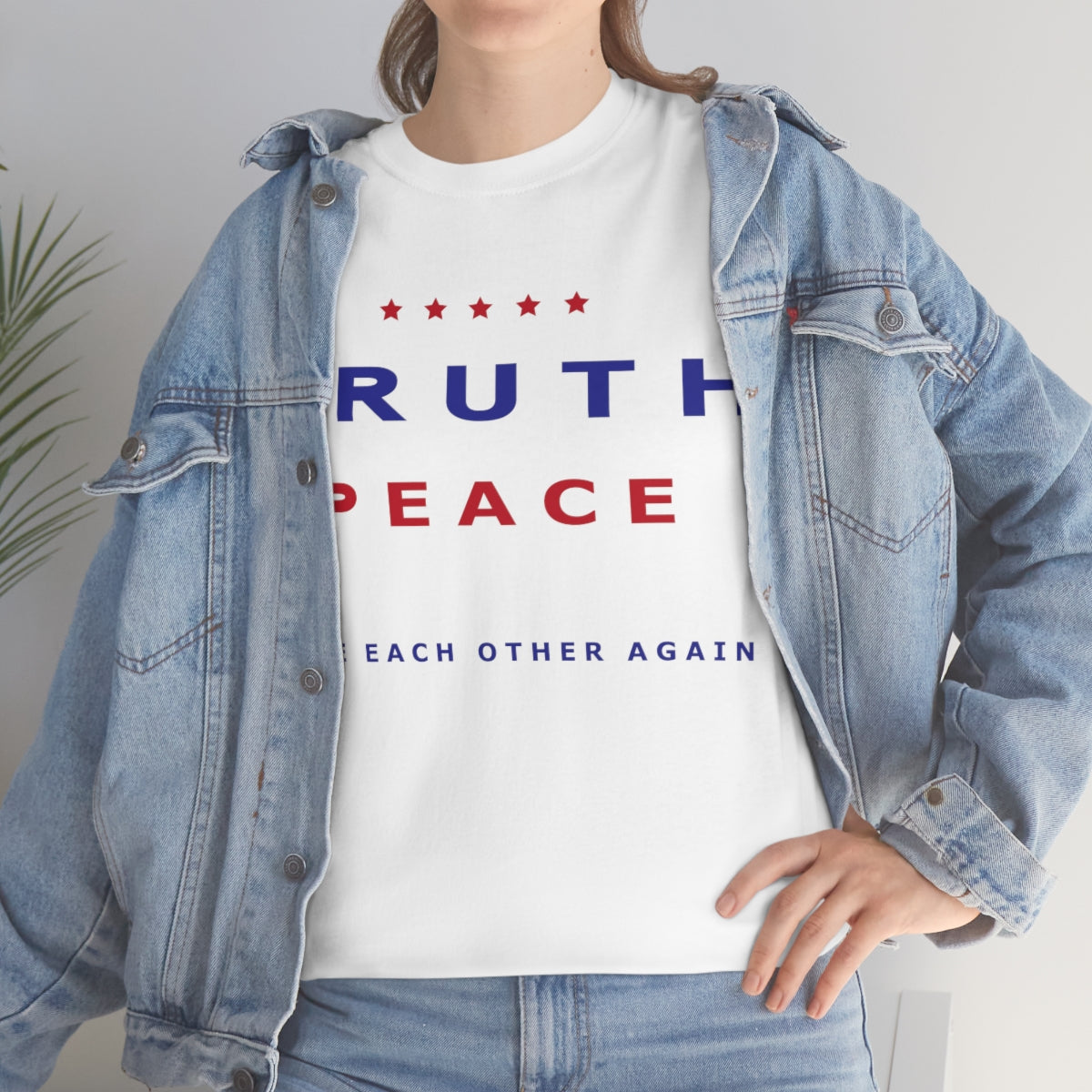 Truth and Peace Unisex Heavy Cotton Tee