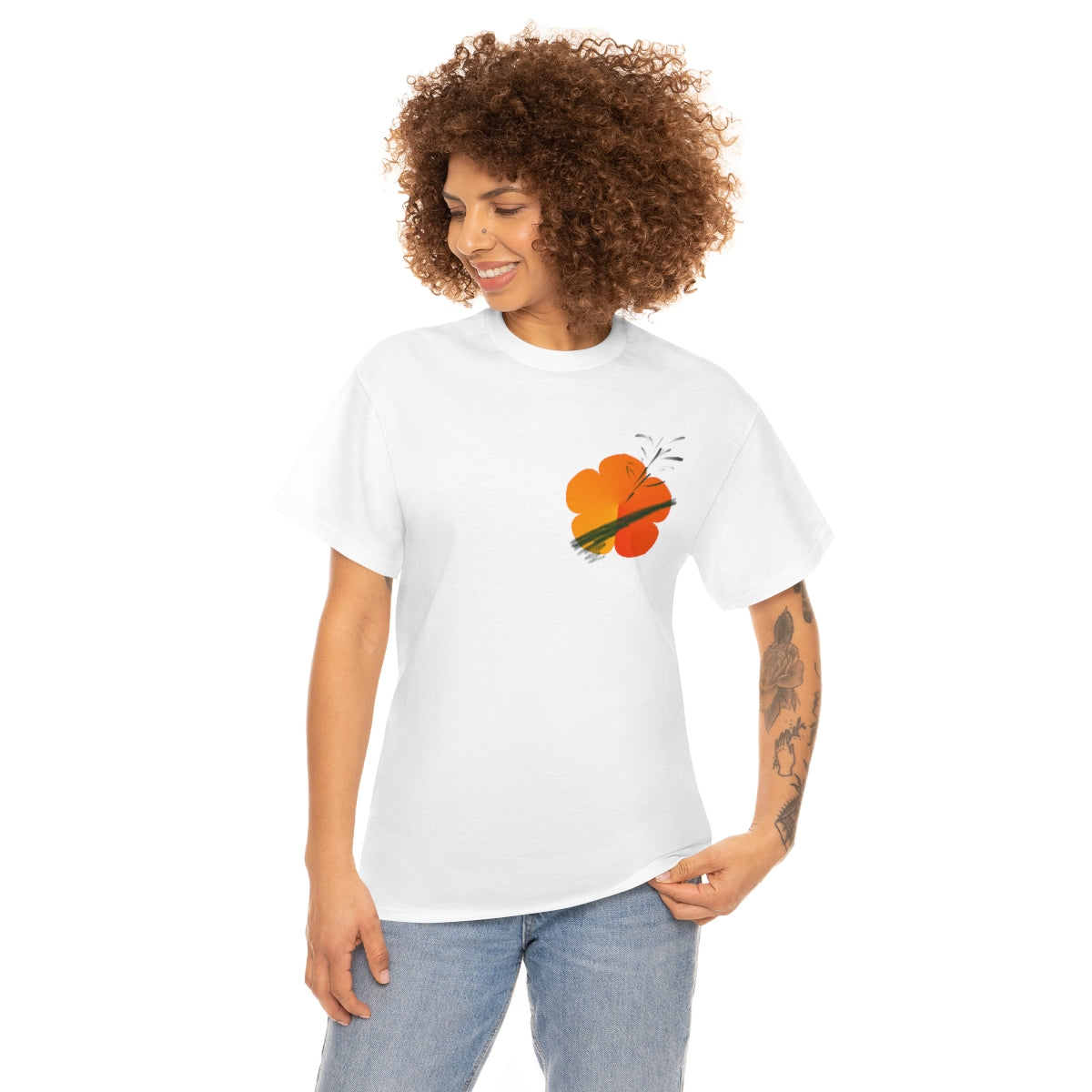 Just Peachy Unisex Heavy Cotton Tee