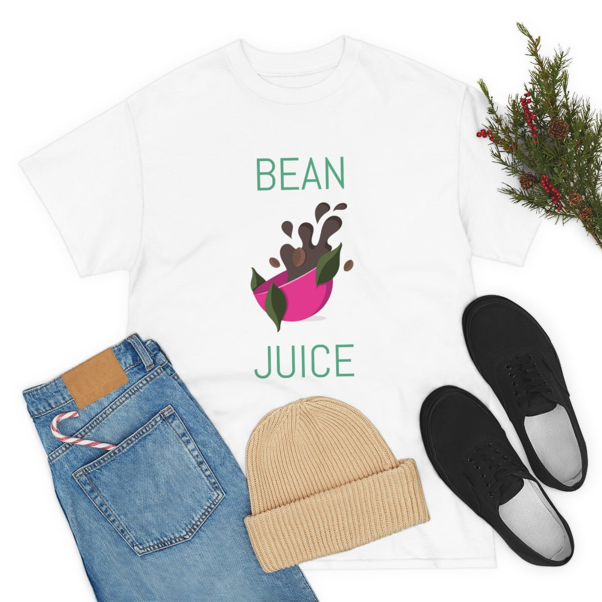Bean Juice Unisex Heavy Cotton Tee