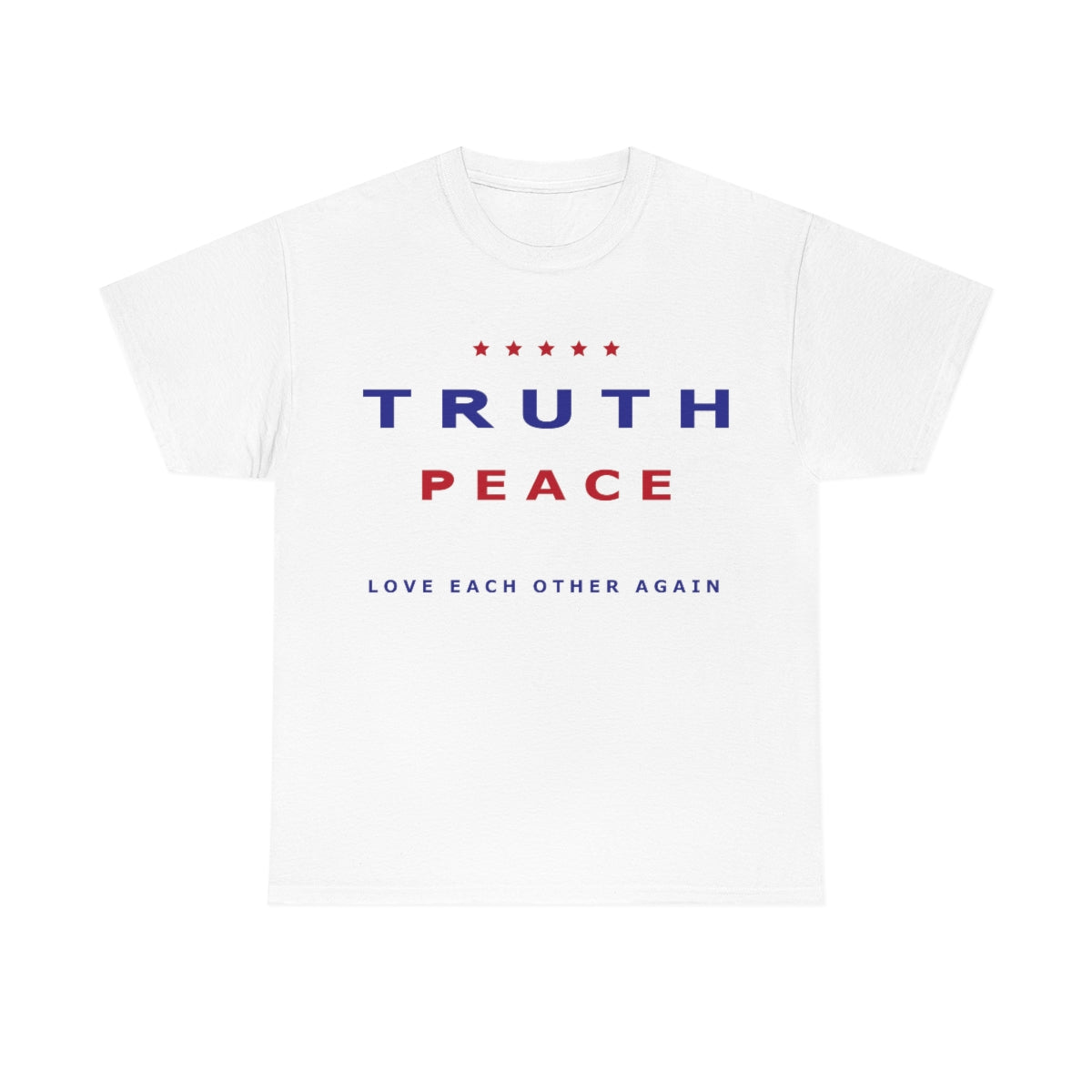 Truth and Peace Unisex Heavy Cotton Tee