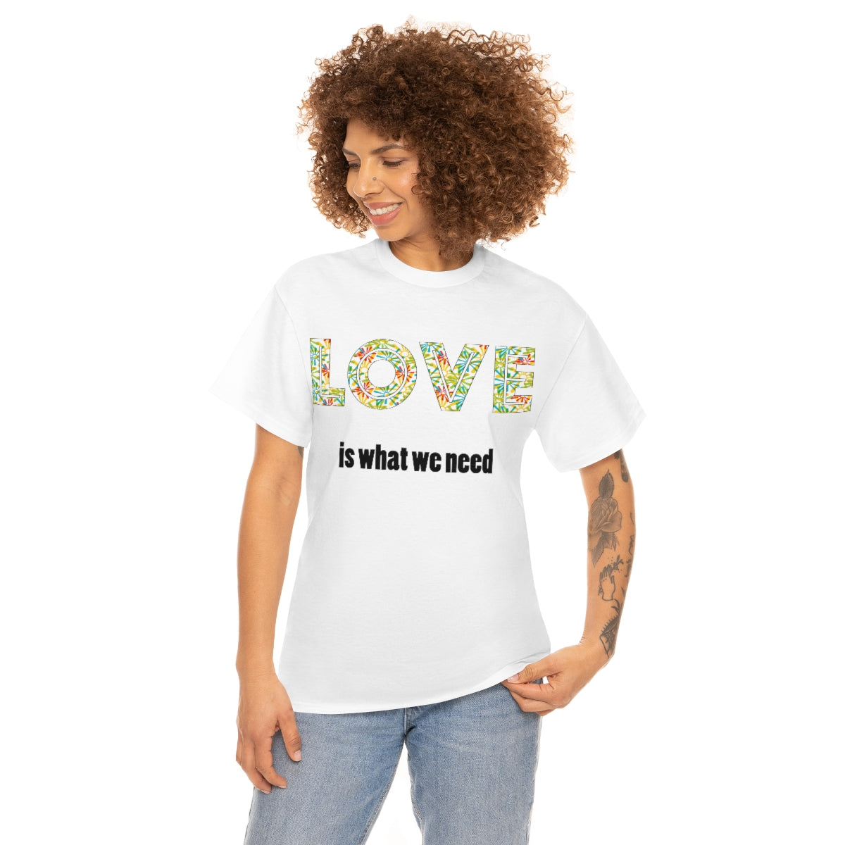 Love is What We Need Unisex Heavy Cotton Tee