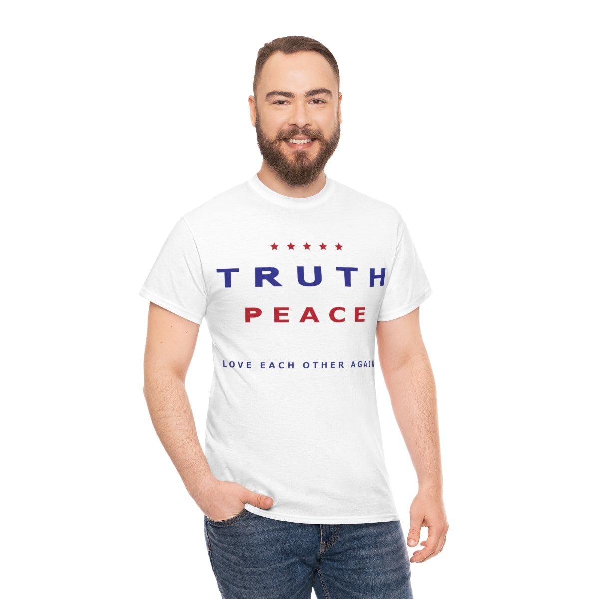 Truth and Peace Unisex Heavy Cotton Tee