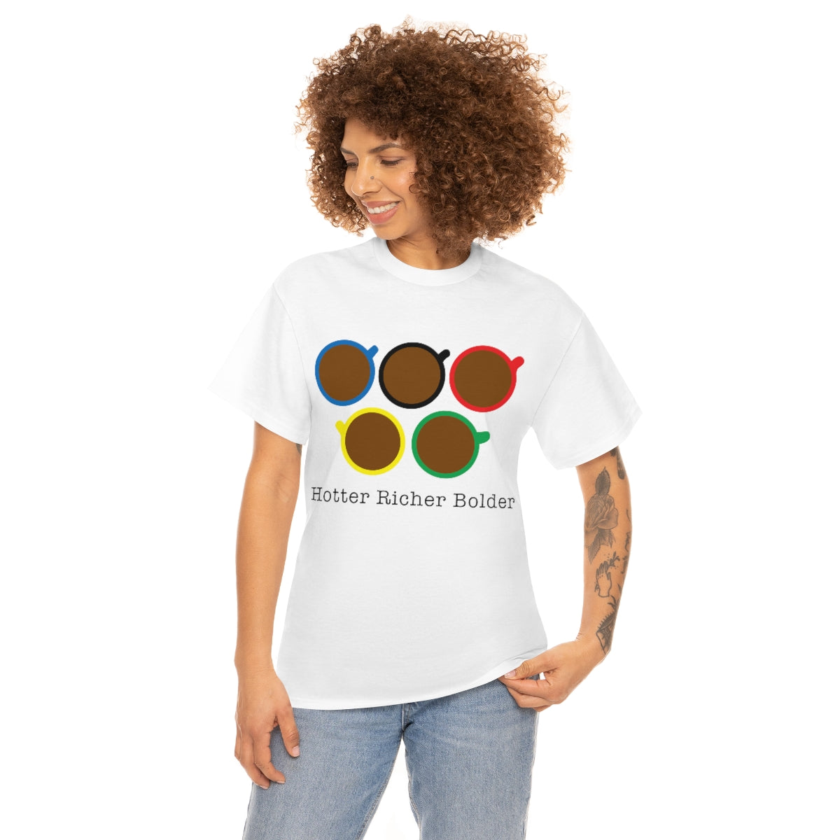 Olympic Coffee Unisex Heavy Cotton Tee