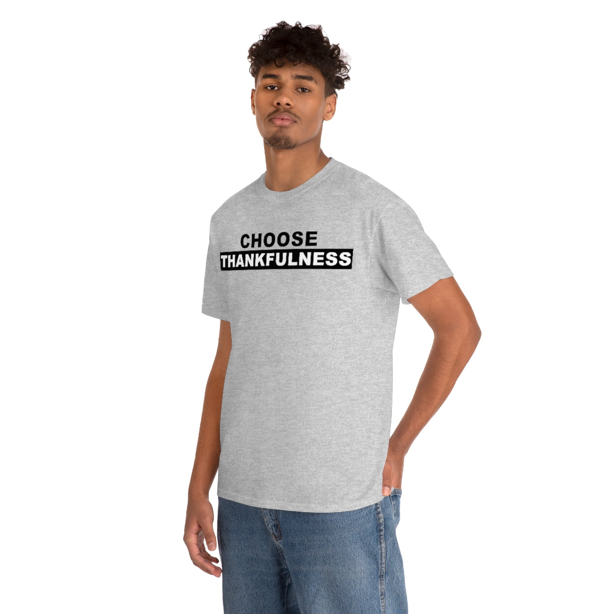 Choose Thankfulness Unisex Heavy Cotton Tee
