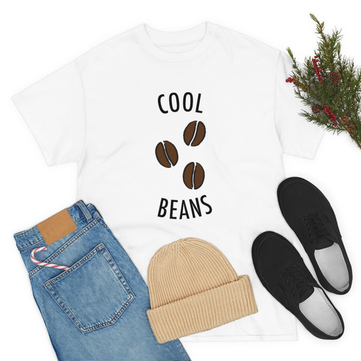 Cool Beans Unisex Heavy Cotton Tee