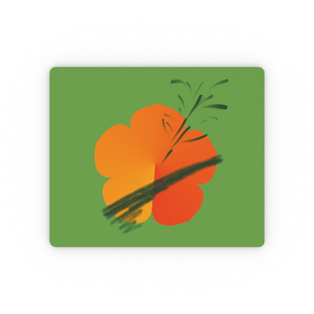 Just Peachy Rectangular Mouse Pad