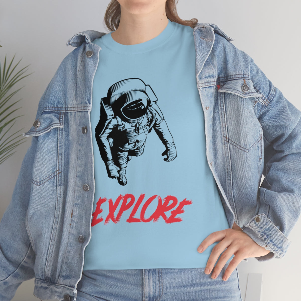 Explore Space Unisex Heavy Cotton Tee