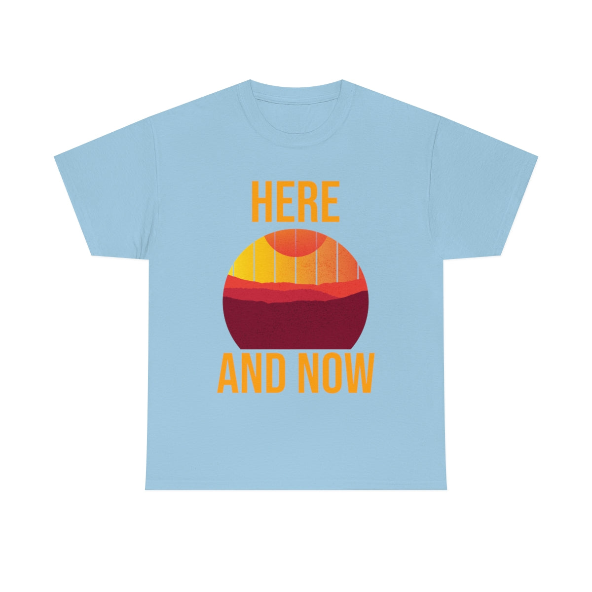 Here And Now Unisex Heavy Cotton Tee