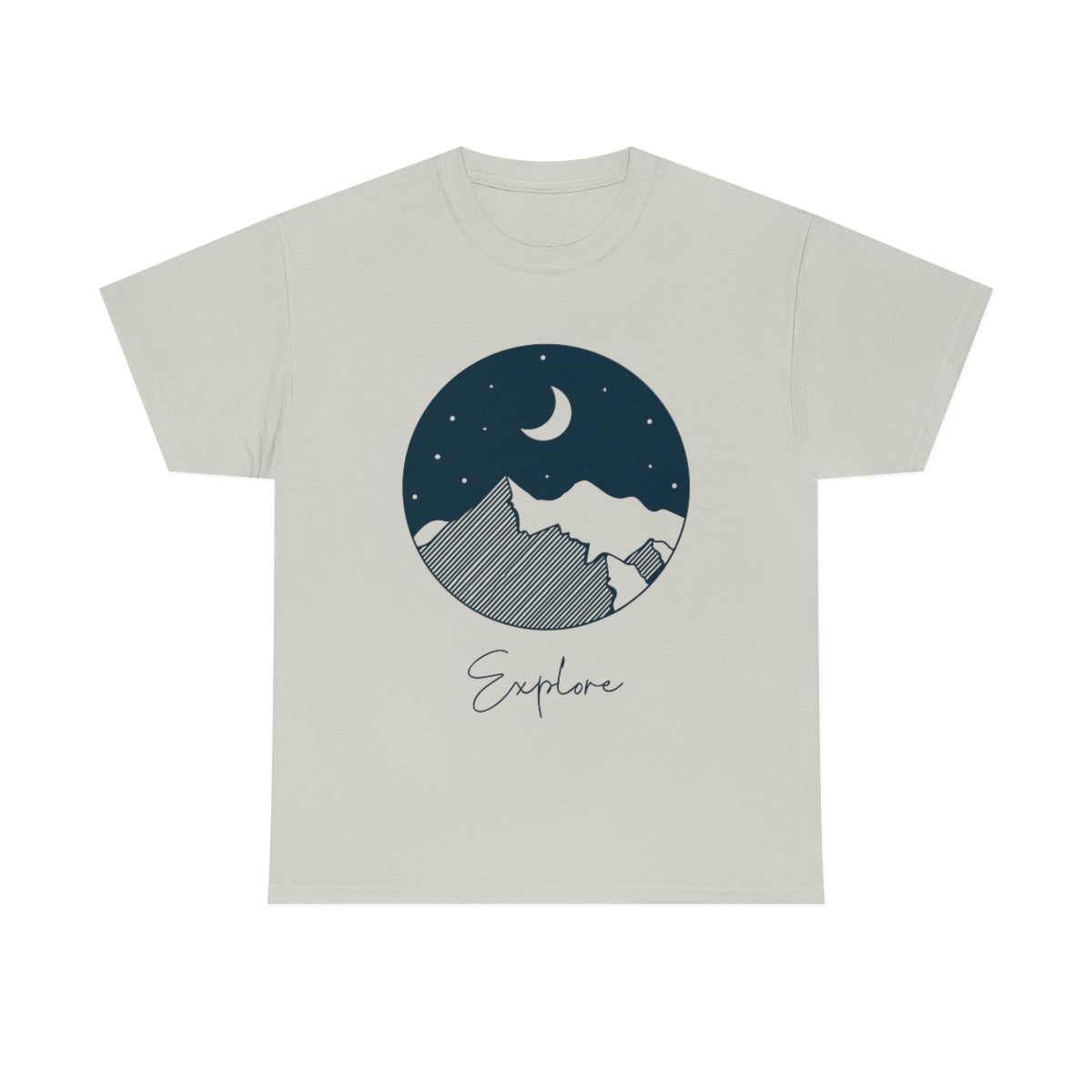 Explore Night Unisex Heavy Cotton Tee