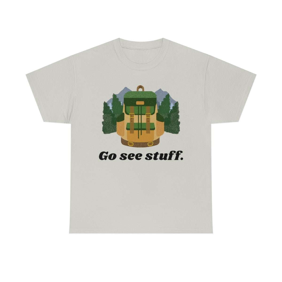 Go See Stuff Unisex Heavy Cotton Tee